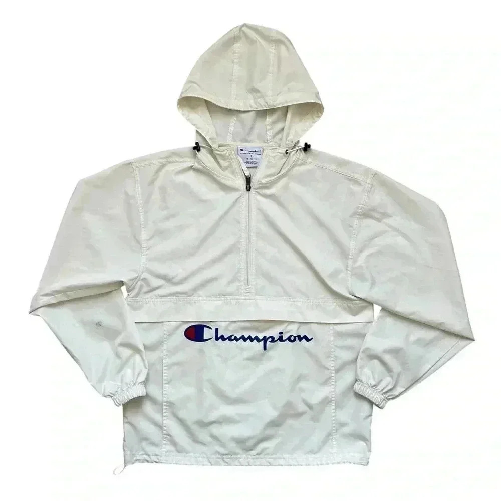 Vintage Champion Windbreaker - Size Small